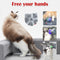 Cepillo Masajeador LED para Gatos con Juguete Interactivo