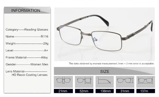 Gafas de Lectura Ultraligeras Plegables - Image 12