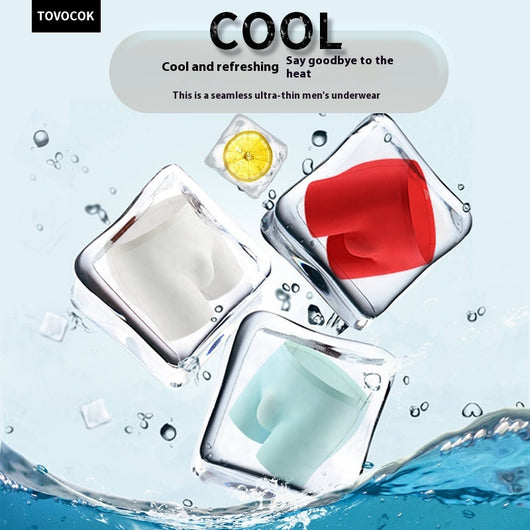 Calzoncillos de Seda de Hielo para Hombre - Transpirables y Ultrafinos para Verano - Image 3
