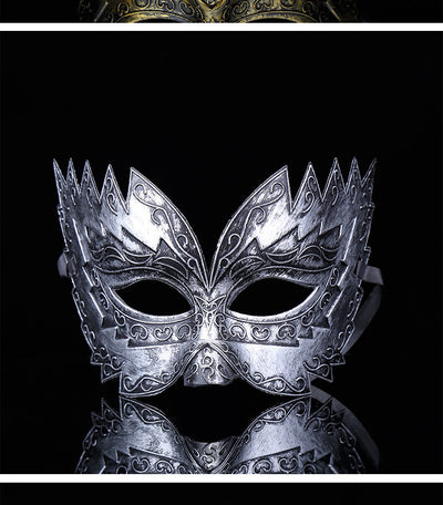 Máscara Plástica Vintage con Diseño Creativo para Fiestas de Halloween - Image 9