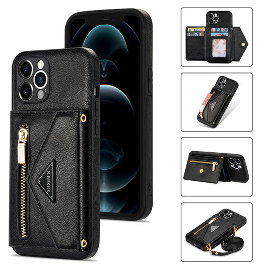 Funda Crossbody para Teléfono con Correa de Cuero e Inserción de Tarjetas - Image 5