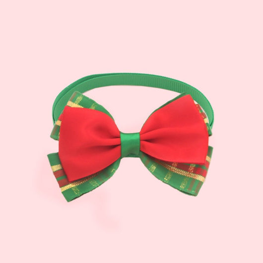 Collar Navideño Ajustable para Gato y Perro con Pajarita - Image 5