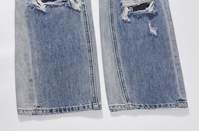 Jeans Vintage Sueltos y Cómodos para Hombre - Image 14