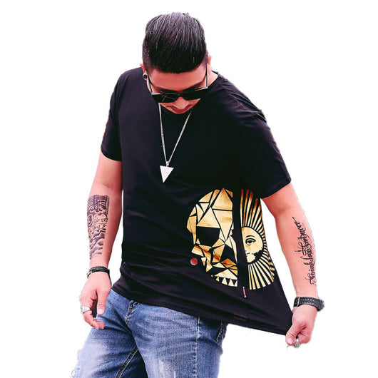 Camiseta Manga Corta Estampado Relieve para Hombre - Image 16