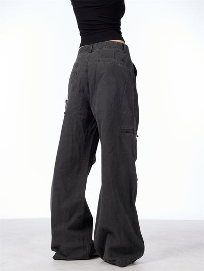 Pantalones Cargo Retro Maillard Lavado Primavera - Image 3