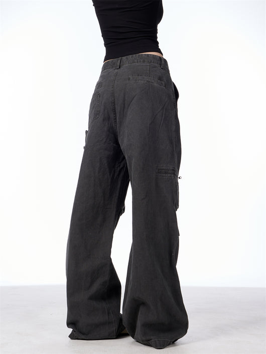 Pantalones Cargo Retro Maillard Lavado Primavera - Image 3