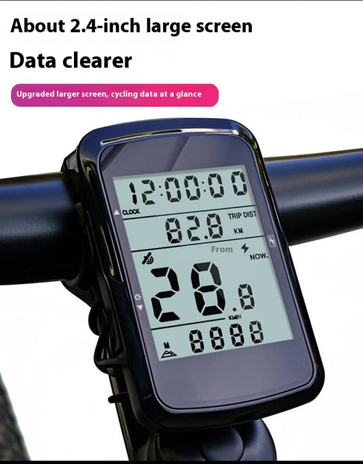 Ciclocomputadora MTB Inalámbrica Impermeable con Carga Rápida - Image 19