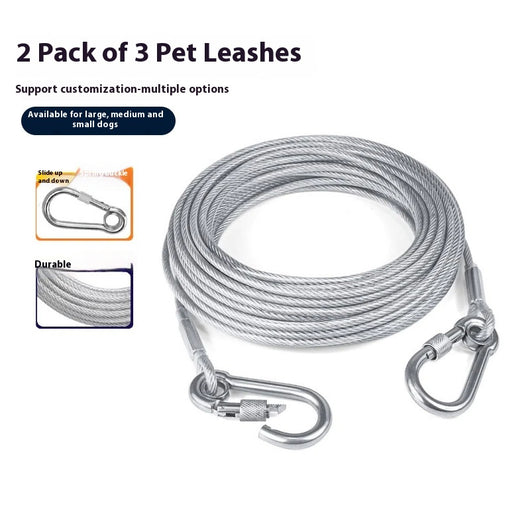 Correa de Tracción en Acero para Perros - Resistente y Segura - Image 2