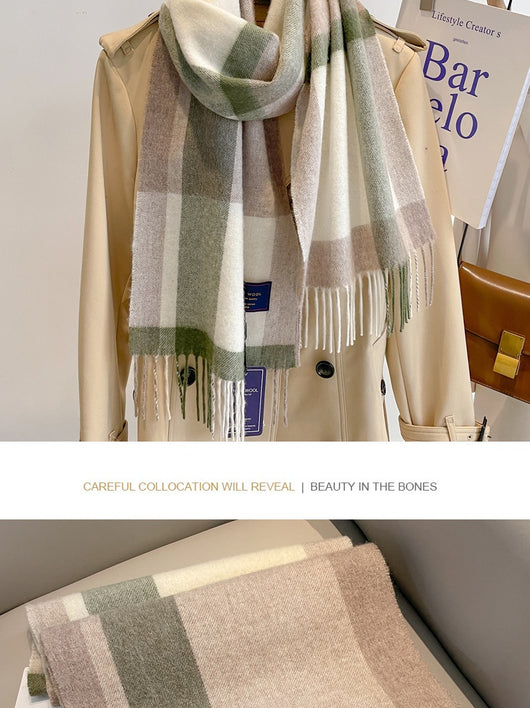 Bufanda de Lana para Hombre Invierno Multicolor - Diseño Moderno - Image 20
