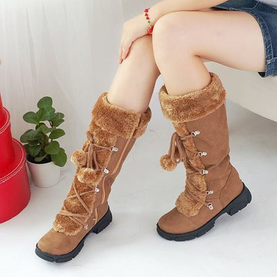 Botas para Mujer con Pelaje Sintético Caña Media - Image 3