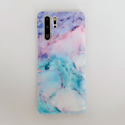 Funda para celular con patrón mármol degradado