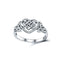 Anillo de Corazón con Nudo Celta Artesanal