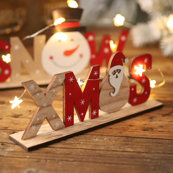 Adornos de Letras en Madera