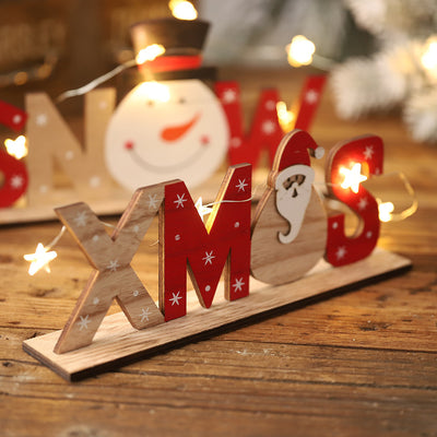 Adornos de Letras en Madera