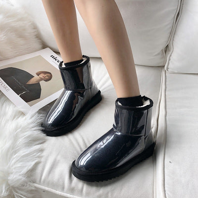Botas de Nieve Casuales Impermeables con Punta Redonda - Image 10