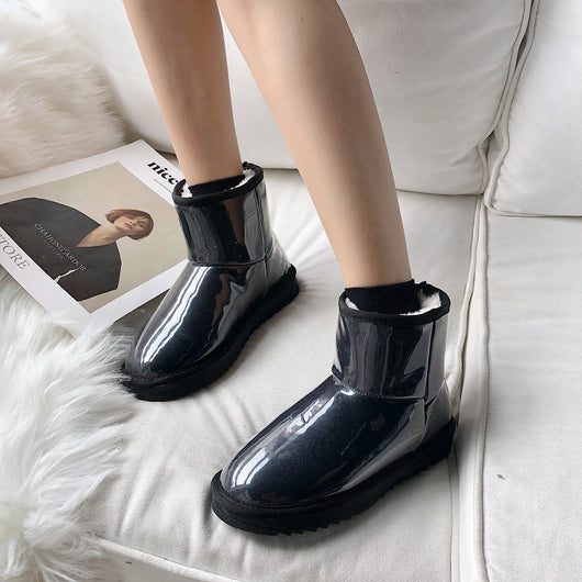 Botas de Nieve Casuales Impermeables con Punta Redonda - Image 10