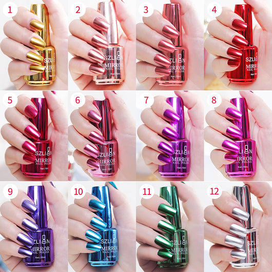 Esmalte de Uñas Efecto Espejo Acero Inoxidable - Image 5