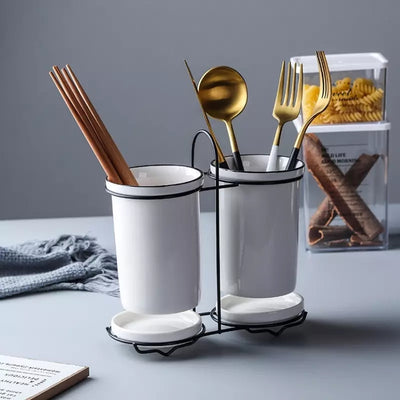 Organizador de Cubiertos y Palillos - Soporte de Almacenamiento - Image 3