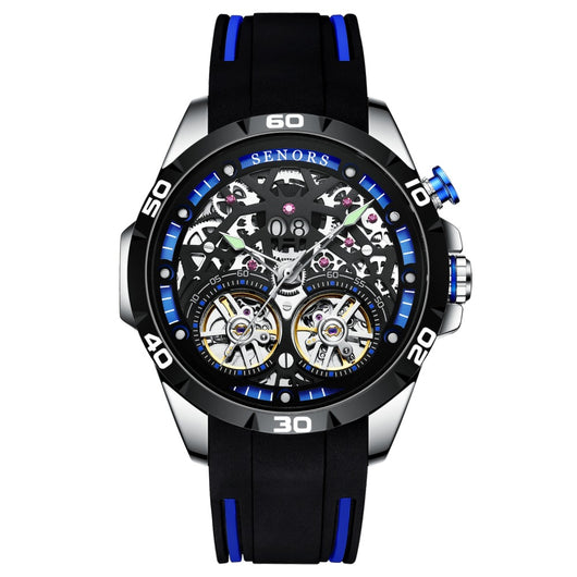 Reloj Mecánico Esqueleto con Doble Tourbillon - Image 27