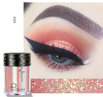 Paleta de Sombras Shimmer Pudaier 3.5G - Maquillaje Profesional con Acabado Mate y Brillante - Image 5