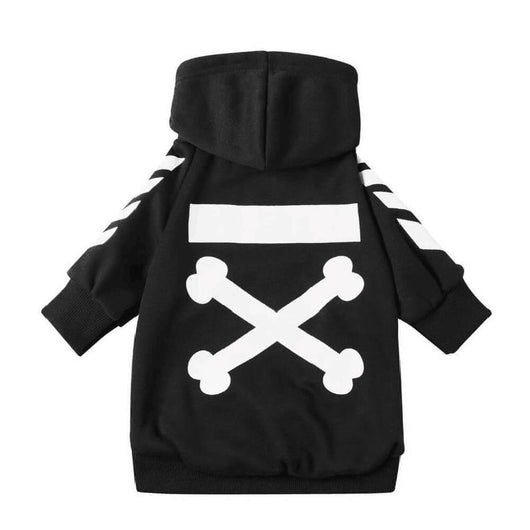Abrigo de invierno para perros con capucha