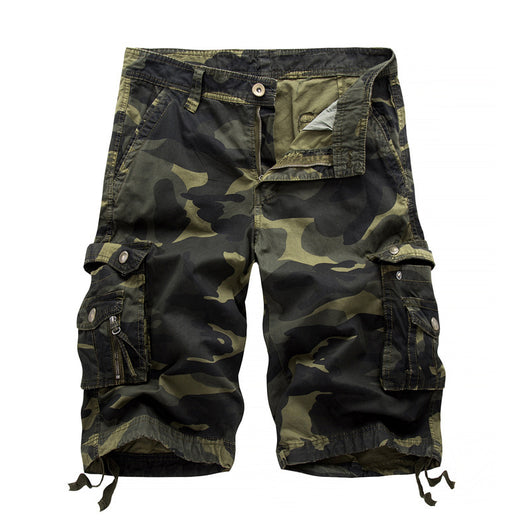 Shorts Cargo Camuflado a la Rodilla