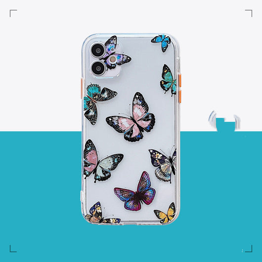 Funda para celular con diseño de mariposas coloridas - Image 2