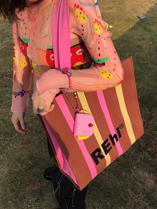 Bolsa Tote Casual de Gran Capacidad - Bolso Mensajero Versátil para Diario - Image 15