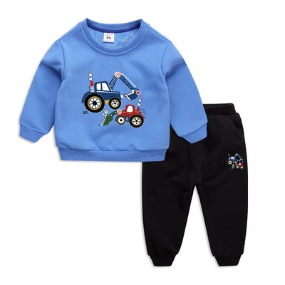 Conjunto de Abrigo Infantil con Forro Polar Engrosado para Invierno - Image 19