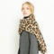 Bufanda Chal de Cachemira con Estampado Leopardo para Mujer