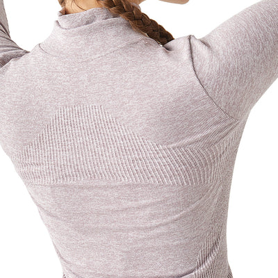 Cardigan Yoga Sin Costuras Otoño Invierno Manga Larga - Image 12