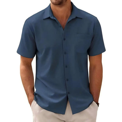 Cardigan Corto Talla Grande para Hombre - Image 3