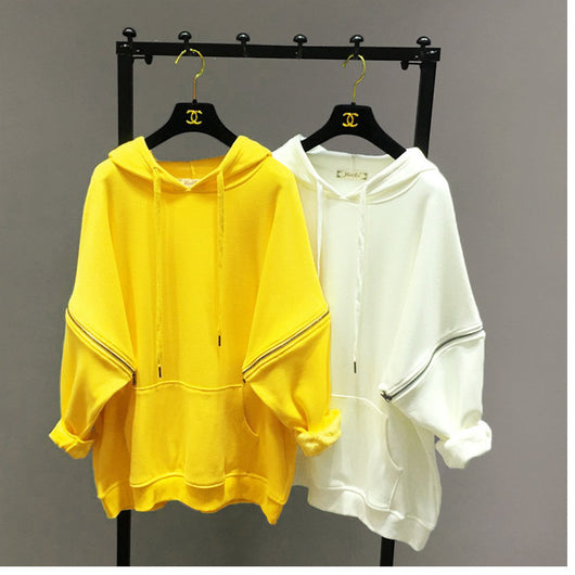 Sudadera Hoodie Oversized de Terciopelo Grueso Talla Plus - Image 8