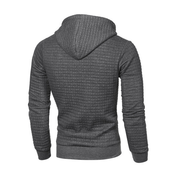 Sudadera con Capucha y Textura Jacquard para Hombre