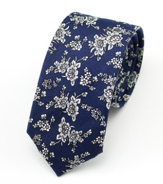 Corbata de Algodón con Estampado Moderno para Hombre - Image 17