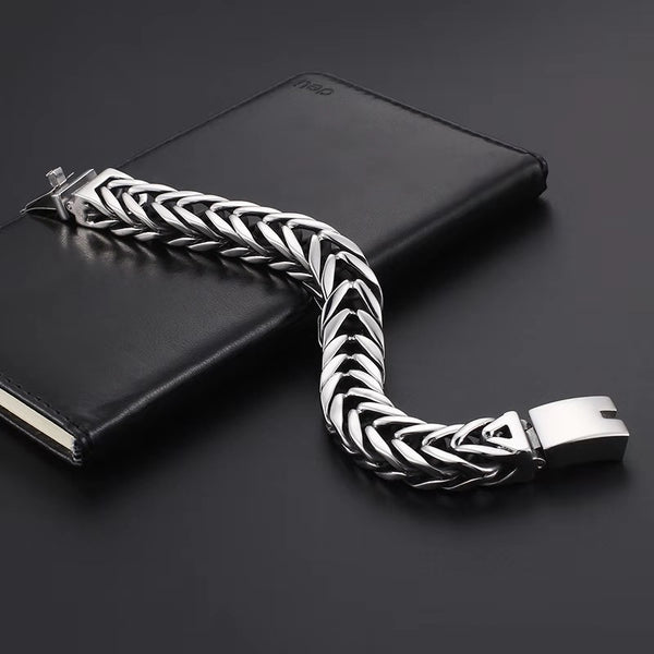 Pulsera de Acero Titanio para Hombre