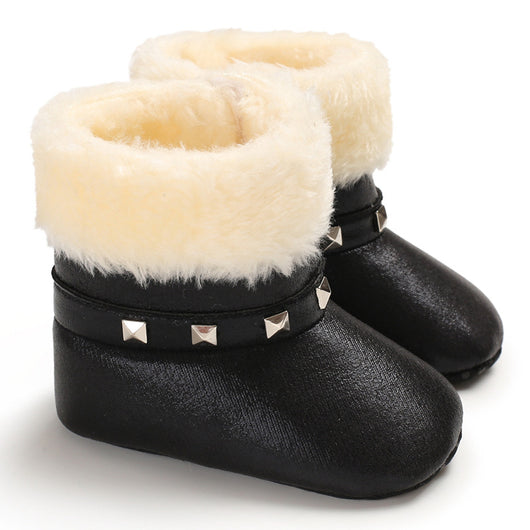 Botas de Nieve y Zapatos Cálidos de Algodón para Bebé - Image 16