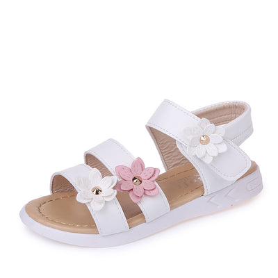 Sandalias Infantiles Princesa Flores - Zapatos Romanos para Niñas - Image 15