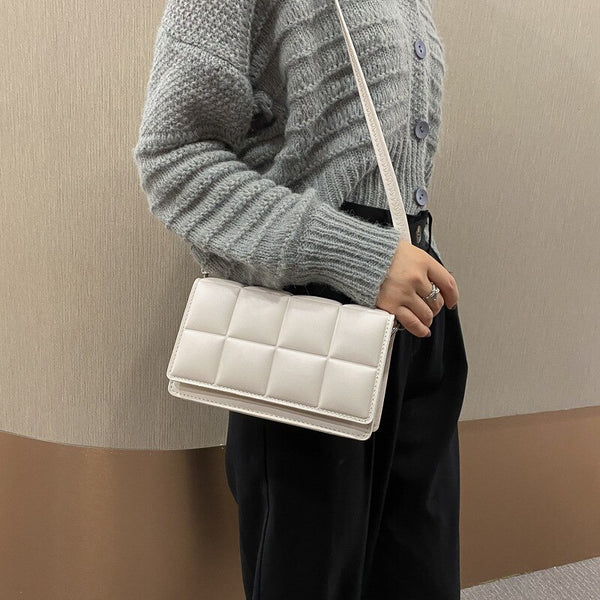 Bolso de Hombro Cuadrado Minimalista para Mujer