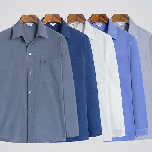 Camisa Casual Suelta de Manga Larga para Hombre - Image 2