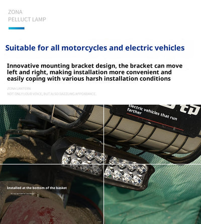Kit de Focos LED Súper Brillantes para Moto Eléctrica Retrofitting - Image 14