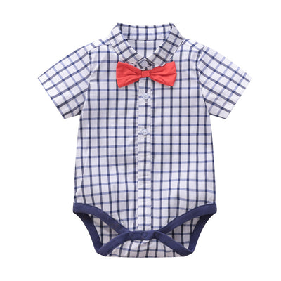 Traje Gentleman de Verano para Bebé - Manga Corta - Image 4