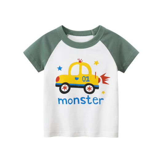 Playera Infantil de Verano Coreana - Manga Corta Fresca y Cómoda - Image 10