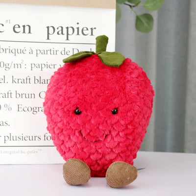 Peluche de Fresa Interactivo con Diseño Realista