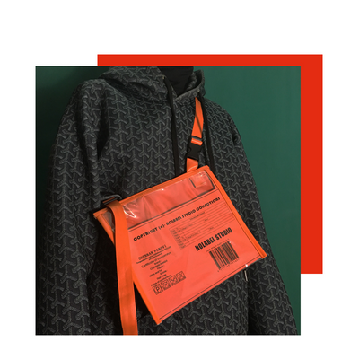 Chaqueta Bomber Hip Hop con Bolsa Pequeña Integrada
