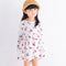 Vestido Infantil Floral con Estampado Adorable