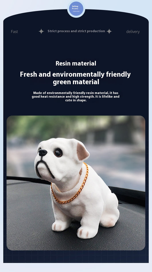 Adorno para Auto Perro Movible - Decoración Creativa y Tierna - Image 24
