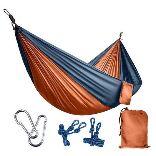 Hamaca de Camping Portátil - Hamaca Doble de Paracaídas para Aventuras al Aire Libre - Image 29