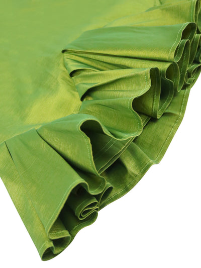 Vestido de Noche Elegante con Lentejuelas y Volantes - Image 12