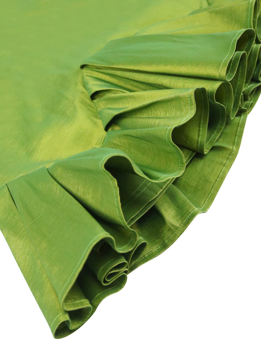 Vestido de Noche Elegante con Lentejuelas y Volantes - Image 12